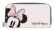 Mickey Mouse - Minnie Head Zip-Around Wallet