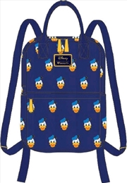 Mickey Mouse - Donald Head Print Mini Backpack