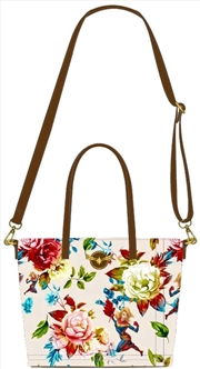 Captain Marvel - Floral Tote Bag