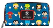 Justice League - Chibi Zip-Around Wallet