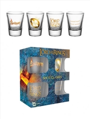 Buy Lord of the Rings Ring Shot Glasses