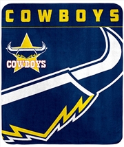 Buy NRL Polar Fleece Blanket North Queensland Cowboys