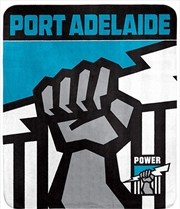 AFL Polar Fleece Rug Port Adelaide Power | Merchandise