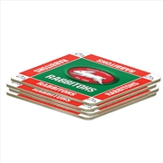 Buy NRL Coaster 4 Pack South Sydney Rabbitohs