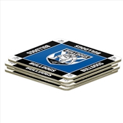 Buy NRL Coaster 4 Pack Canterbury Bankstown Bulldogs