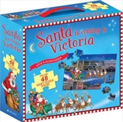 Buy Santa is Coming to Victoria Book & Floor Puzzle
