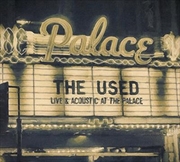 Buy Live And Acoustic At The Palace (Bonus Dvd)