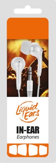 Liquid Ears - Classic White In Ear Earphones | Accessories