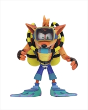 Crash Scuba 7" Action Figure | Merchandise