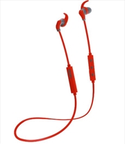 Buy Hybrid Bluetooth Earphones - Red