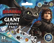 How to Train your Dragon: The Hidden World: Giant Activity Pad | Paperback Book