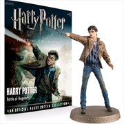 Harry Potter - Harry (Battle Scene) 1:16 Figure & Magazine | Merchandise