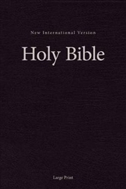 Buy NIV, Pew And Worship Bible, Large Print [Black]