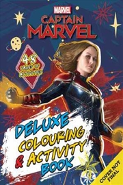 Buy Marvel: Captain Marvel Deluxe Colouring and Activity Book