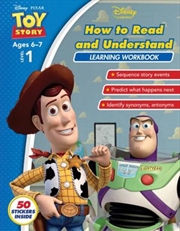 Disney Toy Story: How to Read and Understand Learning Workbook Level 1 | Paperback Book