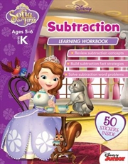 Buy Disney Sofia the First: Subtraction Learning Workbook Level K