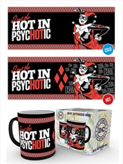 Buy DC Comics Harley Quinn Psychotic HEAT CHANGING Mug