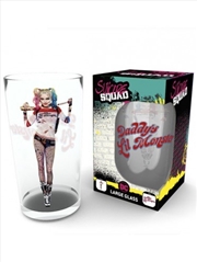 Buy DC Comics Suicide Squad Faces Large Glass