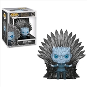 Buy Game of Thrones - Night King Iron Throne Pop! Deluxe