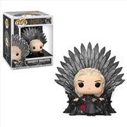 Game of Thrones - Daenerys on Iron Throne Pop! Deluxe