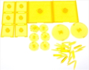Buy Dungeons & Dragons - Attack Wing Base & Pegs Set Yellow