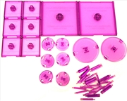 Buy Dungeons & Dragons - Attack Wing Base & Pegs Set Purple