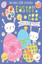 Easter Egg Sticker Activity Fun Book | Paperback Book