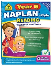Buy Year 5 NAPLAN - Style Reading Workbook and Tests : School Zone School Zone Naplan Titles