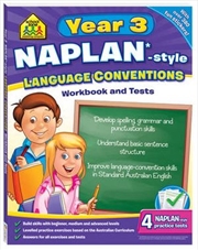 Buy Year 3 NAPLAN - Style Language Conventions Workbook and Tests : School Zone School Zone NAPLAN