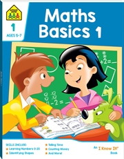 Buy School Zone Maths Basics 1 I Know It Book