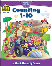 Buy School Zone Counting 1-10 Get Ready Book