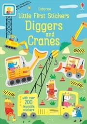 Buy Little First Stickers Diggers And Cranes