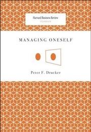 Buy Managing Oneself