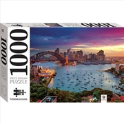 Mindbogglers 1000 Piece Jigsaw: Sydney Harbour Sunset  Australia | Merchandise