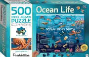 Ocean Life by Depth 500 Piece Jigsaw Puzzle | Merchandise
