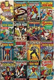 Marvel Comics - Iron Man Covers Poster | Merchandise