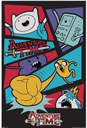 Adventure Time - Comic Collage Poster | Merchandise