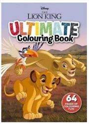 Lion King Ultimate Colouring Book | Paperback Book