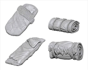 Buy Wizkids - Deep Cuts Unpainted Miniatures: Bedrolls