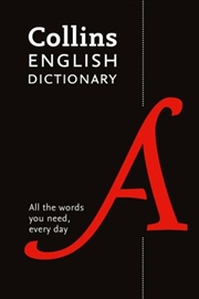 Buy Collins Paperback English Dictionary [7th Edition]