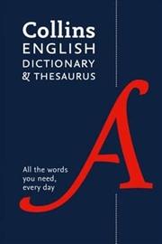 Buy Collins English Dictionary and Thesaurus [5th Edition]