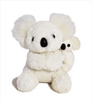 Buy 21cm Koala W/Baby White