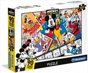 Clementoni Disney Puzzle Mickeys 90th - 500 Pieces | Merchandise