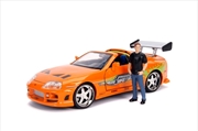 Fast & Furious - 1995 Toyota Supra 1:24 with Brian Hollywood Ride | Merchandise