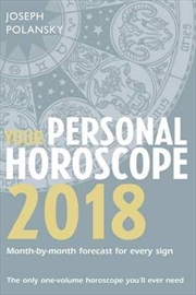 Your Personal Horoscope 2018 | Paperback Book