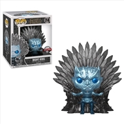 Buy Game of Thrones - Night King Throne Metallic US Exclusive Pop! Deluxe [RS]