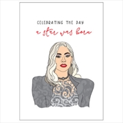 Buy Birthday Card - Celebrating A Star