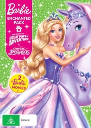 Barbie and Her Sisters In The Great Puppy Adventure / Barbie - Magic Of Pegasus | Barbie Enchanted P | DVD