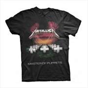 Buy Metallica Mop European Tour86 - Tshirt: S
