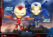 Avengers 4: Endgame - Iron Man Mark LXXXV & Rescue Light Up Cosbaby Set | Merchandise